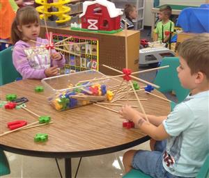 Children building models Children building models